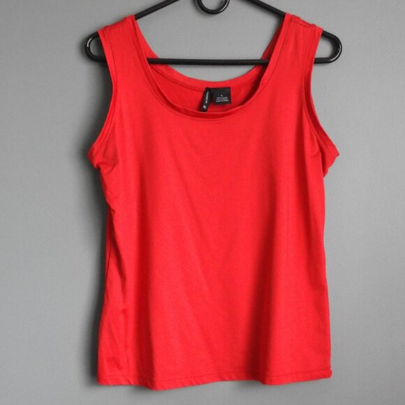 Bundle of 4 Wide Strap Tank Tops Various Sizes - Picture 7 of 10